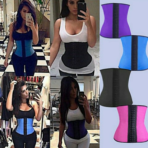 Other - 9 STEEL BONING LATEX WAIST TRAINER